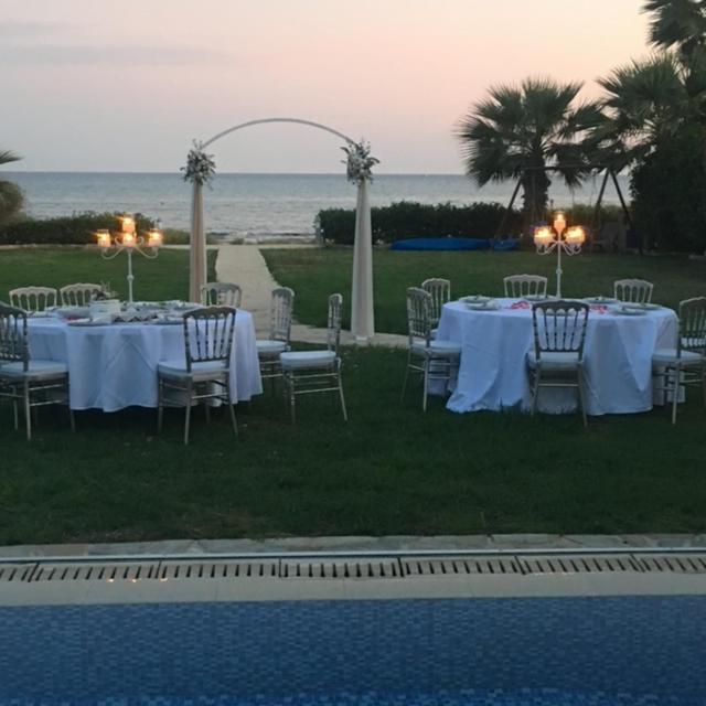 Ionion Beachfront Villa Айя-Напа Экстерьер фото